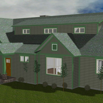 Adirondack Style Lake House