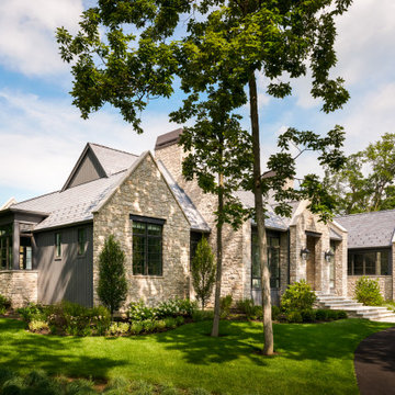 A Reserved and Modern Interpretation of English Cottage