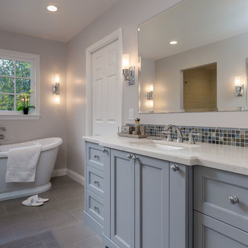 Polished and Peaceful Master Bath - June Way Project