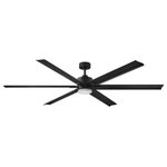 Hinkley - Hinkley 900982FMB-LDD Indy Maxx - 82 Inch 6 Blade Ceiling Fan with Light Kit - The raw, Edgy style of Indy is the perfect complemIndy Maxx 82 Inch 6  Brushed Nickel BrushUL: Suitable for damp locations Energy Star Qualified: n/a ADA Certified: n/a  *Number of Lights:   *Bulb Included:Yes *Bulb Type:LED *Finish Type:Brushed Nickel