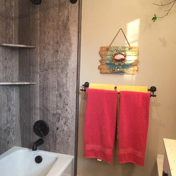 Hawaiian Island Inspired Bathroom Remodel