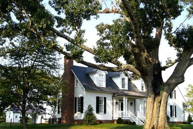 Example of a classic exterior home design in Other