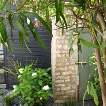 Patio sur l'île de Ré
