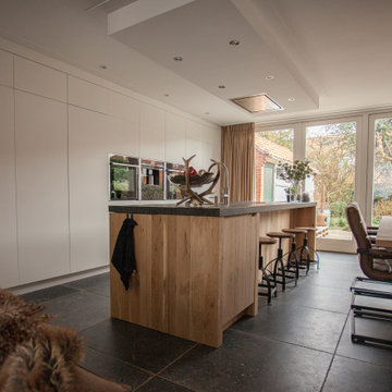 kitchen rustic oak
