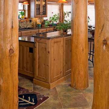 Mountain Log Home