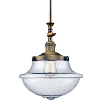 Innovations Lighting 206 Oxford Schoolhouse Oxford Schoolhouse 1 - Brushed
