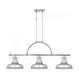 Imperial Silver 3lt Island Light - 3 x 100W E27
