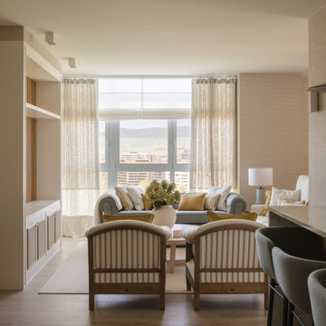 Reforma y decoración de piso moderno y acogedor