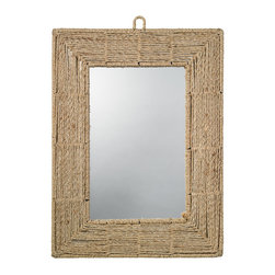 Jute Rope Mirror - Wall Mirrors