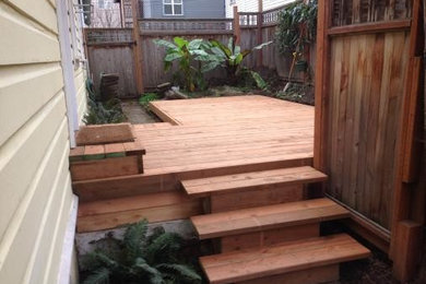 New Deck for Smaller Backyard