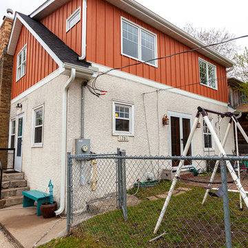 Project 3373-1 St. Paul Craftsman Bungalow Adds 2nd Story + Front Entry Portico