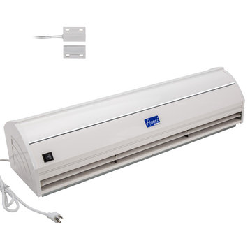 Super Thin 2-Speed Alloy Commercial Indoor Air Curtain With Magnetic Switch, 48"