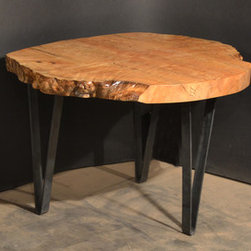 WESTERN MAPLE END TABLE - Side Tables And End Tables