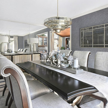 Contemporary Transitional Multi Room Remodel