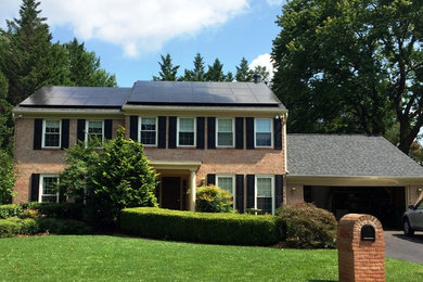 Inspiration for a modern exterior home remodel in DC Metro