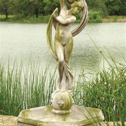 Water Venus Fountain - Garden Statues And Yard Art