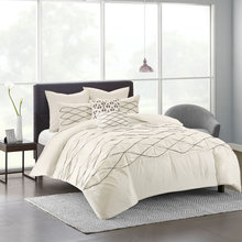 White master bedroom