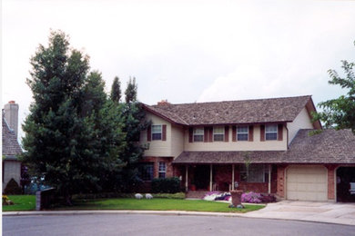 Example of an arts and crafts home design design in Salt Lake City