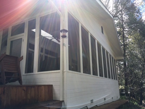 Dust And Pollen On My Porch