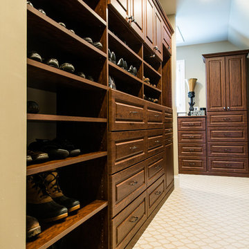 His & Hers Master Closet - Canton, Georgia