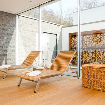 Sauna und Ruhebereich