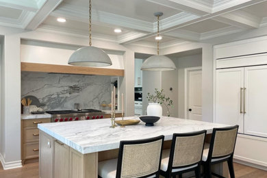 Elegant kitchen photo in San Diego