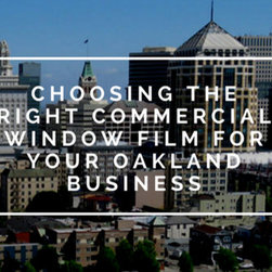 Commercial Window Film - Window Film