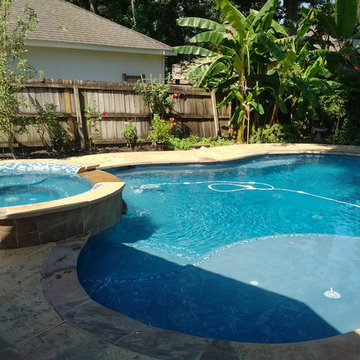 Custom Pool Builders of Huntsville TX Project