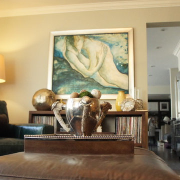 New Eclectic Old World Den
