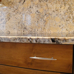 Flush-Mounted Induction Cooktop- yes, it's recessed into the granite! - Cooktops