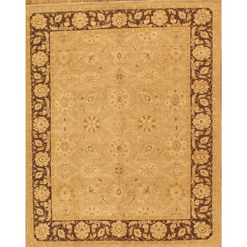 Pasargad Sultanabad Collection Hand-Knotted Lamb's Wool Area Rug, 8'10"x11'2"