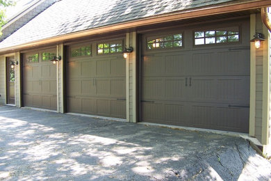 Exempel på en garage och förråd