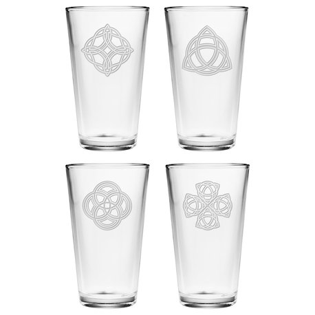 Celtics 4-Piece Pint Glass Set