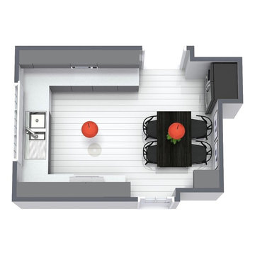 Bricket Wood Kitchen Makeover -The 3D visual plan
