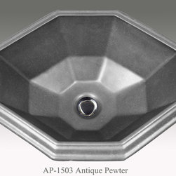 Hand Painted Drop-in Sinks by Atlantis - Bathroom Sinks