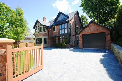 This is an example of a contemporary home in Cheshire.