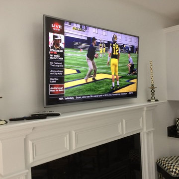 Wall Mounted TV Installation