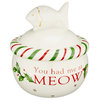 Holiday Cat Treat Jar