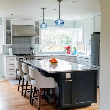 Modern Kitchen in a 1940s House