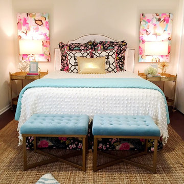 Eclectic Colorful Bedroom