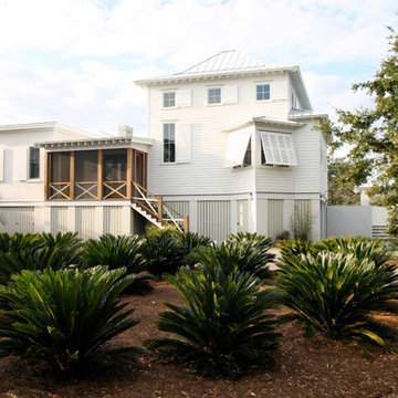 Sullivans Island Contemporary Beach House - Front View