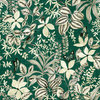 Green Willa Peel & Stick Wallpaper, Swatch