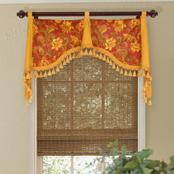 Priority Home & Design - Custom Emily Window Valance - Select From 500+ Fabrics - Valances