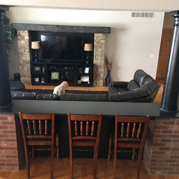EnStone Obsidian countertop