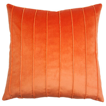 Miami Orange Band 20x20 Pillow