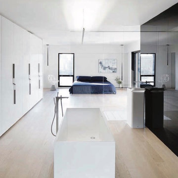 Chelsea Cream Hardwood Flooring - Bedroom Room