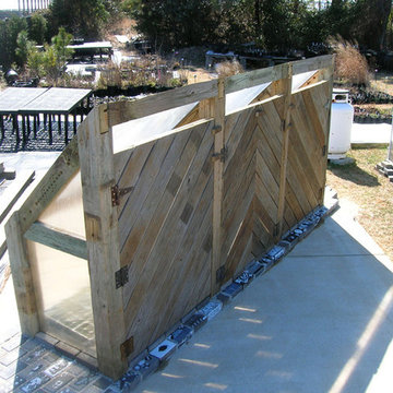 Salvaged Lumber Greenhouse