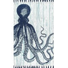Thomas Paul Octopus Over Board Tassel Area Rug, Ivory, 5'x8'