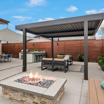 Patio Party: Backyard Patio with Outdoor Kitchen