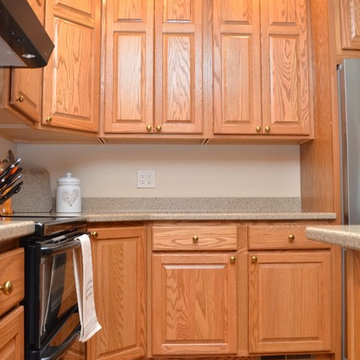 LaPorte, IN. Haas Signature Collection, Oak Kitchen